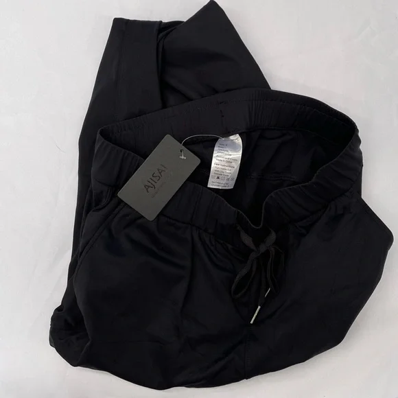 Black Joggers for Women Size S NWT - Picture 3 of 4